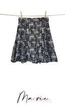 Carica l'immagine nel visualizzatore di Gallery, MINIGONNA B&W