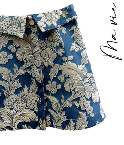 SHIRT-SKIRT in tessuto jacquard