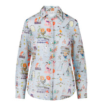 Load image into Gallery viewer, CAMICIA WONDERLUST CERULEO
