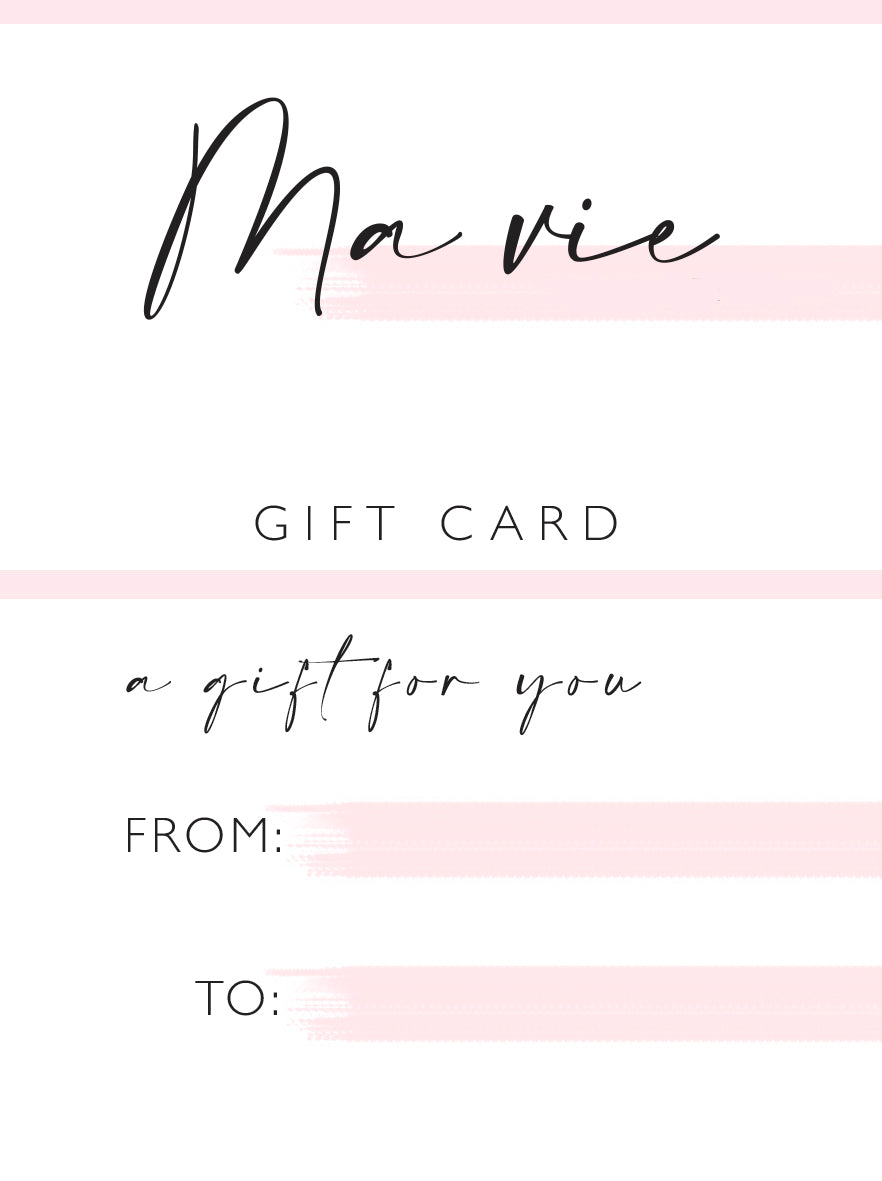 GIFT CARD MA VIE
